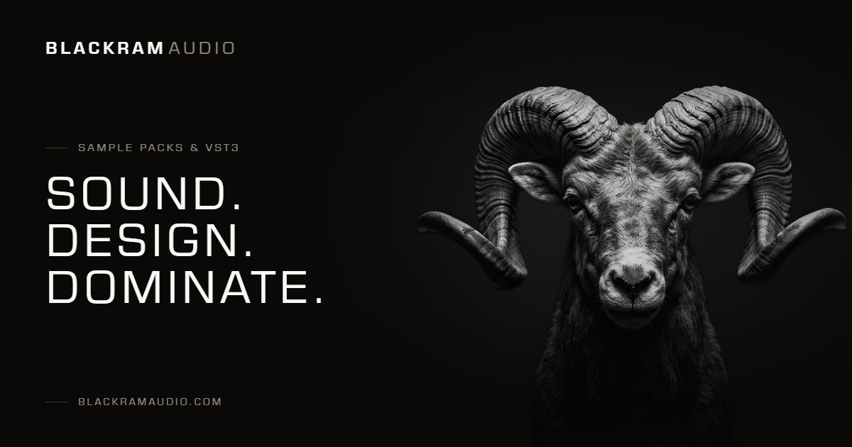 Blackram Audio Open Graph Logo